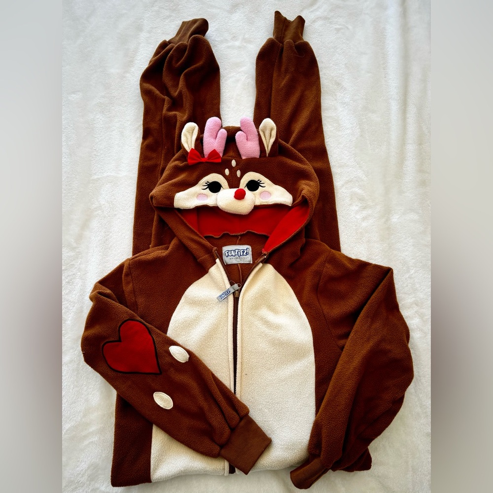 Funziez Women’s Reindeer onesie